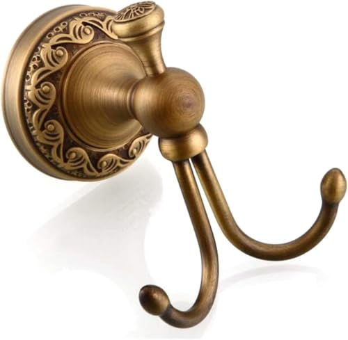 PYENHDI Kleiderhaken, Robe Haken Handtuch Bad Kleiderbügel Tür Wand Retro Home Decor Badezimmer PYENHDI Kleiderhaken, Robe Haken Handtuch Bad Kleiderbügel Tür Wand Retro Home Decor Badezimmer von PYENHDI
