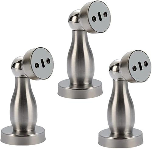 Türstopper, Magnetic Door Stops,Wall or Floor Mount Strong Magnetic Door Catch,3 pack von PYENHDI