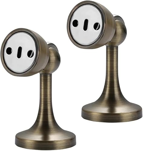 Türstopper, Retro-Türstopper aus magnetischem Edelstahl, Wand- oder Bodenmontage, 2er-Pack Türstopper, Retro-Türstopper aus magnetischem Edelstahl, Wand- oder Bodenmontage, 2er-Pack von PYENHDI