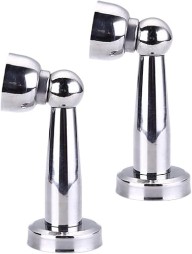 Türstopper, Türstopper, 2er-Pack magnetische aus Edelstahl zur Wand- oder Bodenmontage mit Schrauben, Türstopper, Türstopper, 2er-Pack magnetische aus Edelstahl zur Wand- oder Bodenmontage mit Schrauben, von PYENHDI