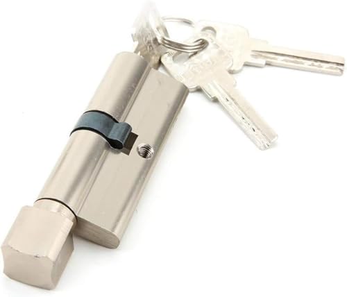 Zylinderschloss, 70 mm Sicherheitstür aus Aluminiumlegierung mit Sicherheitsschloss mit 3 Schlüsseln von PYENHDI