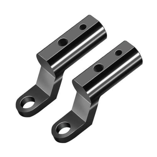 PYGVGALPPK 2 stücke 1 stücke Motorrad Rückspiegel Expander Halterung Universal Adapter Halter Halterung Motorrad Bike Zubehör(2PCS) von PYGVGALPPK