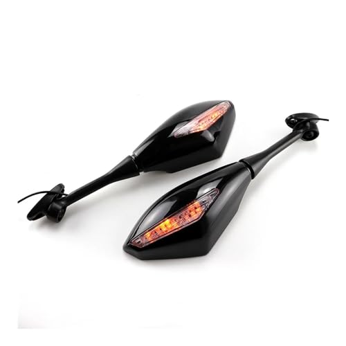 PYGVGALPPK Blinker Integrierte Spiegel LED-Licht Passend for Honda CBR600RR 2003-2017 CBR1000RR Passend for Suzuki Motorrad Weitwinkel-Rückspiegel PYGVGALPPK Blinker Integrierte Spiegel LED-Licht Passend for Honda CBR600RR 2003-2017 CBR1000RR Passend for Suzuki Motorrad Weitwinkel-Rückspiegel von PYGVGALPPK