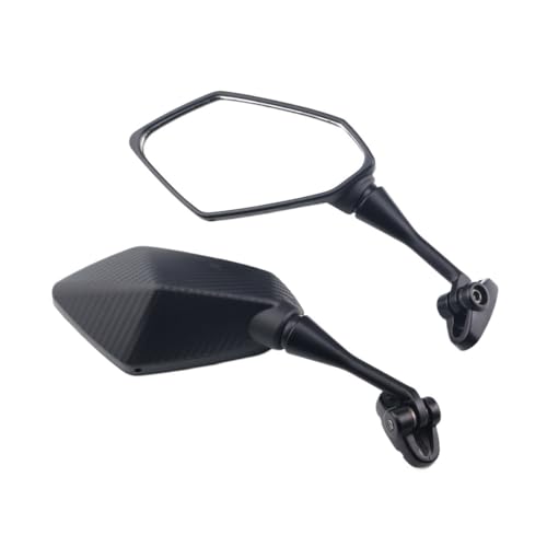 PYGVGALPPK Motorrad-Rückspiegel passend for Honda VTR1000 RC51 RVT1000R 1998-2006 1999 2000 2001 2002 2003 2004 2005(Carbon) von PYGVGALPPK