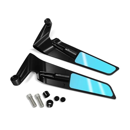 PYGVGALPPK Passend for MT-07 MT-09 MT 09 SP MT 07 Motorradzubehör Rückspiegel Windflügel Seite Rückansicht Umkehr Mt 07 Mt 09(Blue) von PYGVGALPPK
