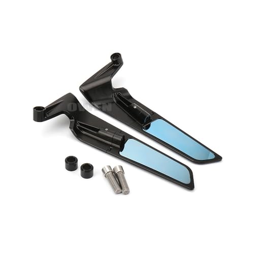 PYGVGALPPK Passend for MV Passend for Agusta Brutale 800 1000 Passend for BRUTALE1000 800 Motorradspiegel Stealth Winglets Spiegel-Kits Passend for verstellbare Spiegel Außenspiegel(Brutale 800) von PYGVGALPPK