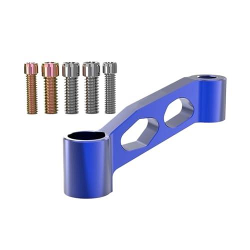 PYGVGALPPK Rückspiegel Montage Halterung Universal Teile 8MM 10MM Motorrad Rückspiegel Verlängerung Adapter Verlängerung Adapter(01 Blue) von PYGVGALPPK