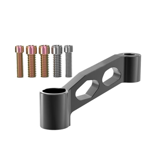 PYGVGALPPK Rückspiegel Montage Halterung Universal Teile 8MM 10MM Motorrad Rückspiegel Verlängerung Adapter Verlängerung Adapter(02 Black) von PYGVGALPPK