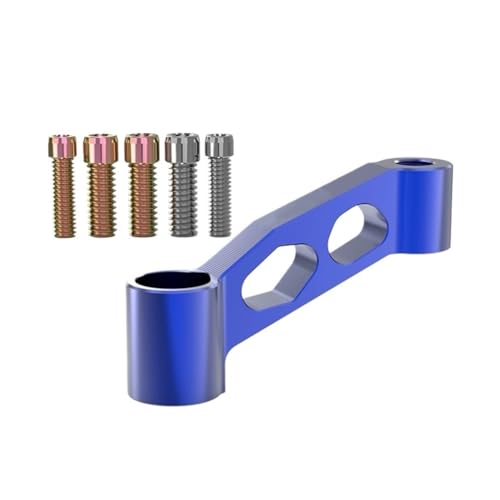 PYGVGALPPK Rückspiegel Montage Halterung Universal Teile 8MM 10MM Motorrad Rückspiegel Verlängerung Adapter Verlängerung Adapter(02 Blue) von PYGVGALPPK