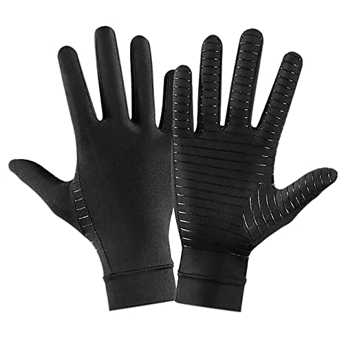 PYNQ Arthritis-Kompressionshandschuhe für Damen und Herren, entlastende Handschuhe zum Tippen, Unterstützung für Gelenke, tägliche Unterstützung, S von PYNQ