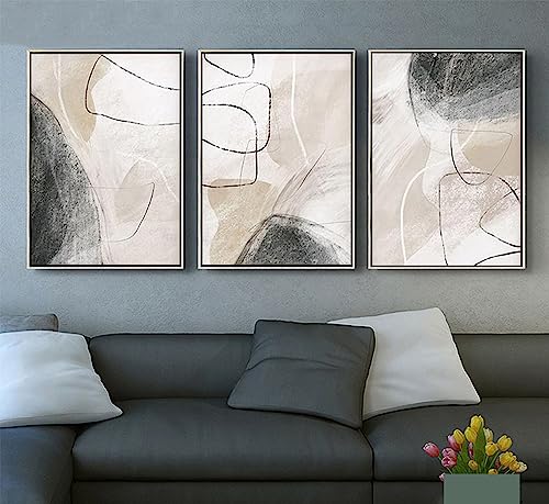 PYNVDD Leinwandposter, Moderne Minimalistische Abstrakte Wandkunst, Böhmisches Posterset Geometrische Wanddekoration - Kein Rahmen (Bild-7,20x30cm*3)… von PYNVDD