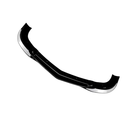 PYPFQUMQGR Frontstoßstange Spoiler Lippe Auto Front Kinn Stoßstange Lip Spoiler Splitter Abdeckung Kit Protector Für Für C-Klasse C63 AMG W204 Vor 2007-2010(Gloss Black) von PYPFQUMQGR