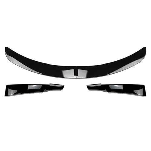 PYPFQUMQGR Frontstoßstange Spoiler Lippe Für 3er E90 E91 LCI Sport 2009-2012 Auto Frontstoßstange Lip Splitter Diffusor Body Kits Spoiler Guard Protector(Gloss Black Set) von PYPFQUMQGR