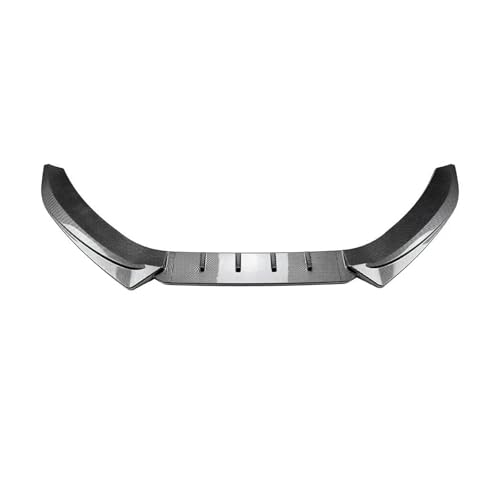 PYPFQUMQGR Frontstoßstange Spoiler Lippe Für A4 S4 B8 B8.5 Für S-line 2012-2016 Frontschürze Lip Splitter Diffusor BodyKit Spoiler Auto Teil Tuning(Carbon Fiber Look) von PYPFQUMQGR