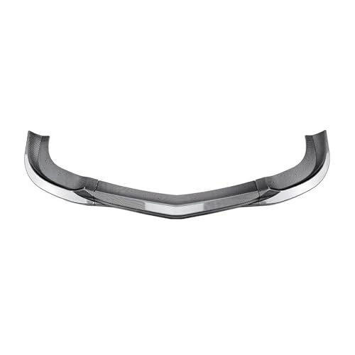 PYPFQUMQGR Frontstoßstange Spoiler Lippe Für Für C-Klasse C63 AMG W204 Vor 2007-2010 Auto Front Kinn Stoßstange Lip Spoiler Splitter Abdeckung Kit Protector(Carbon Look) von PYPFQUMQGR