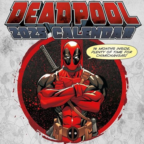 Deadpool 2025 30X30 Broschürenkalender von PYRAMID