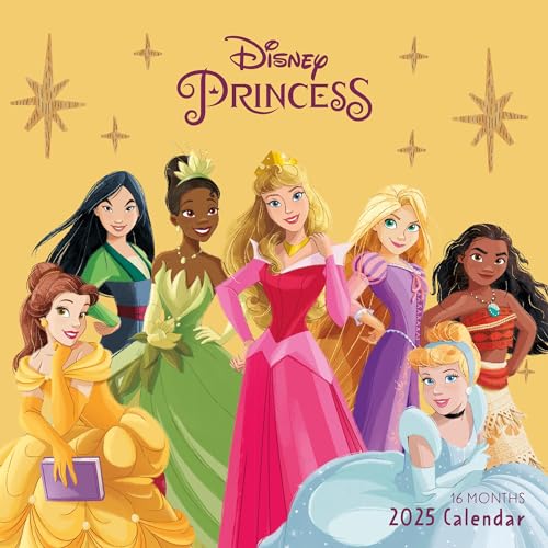 Disney Princess 2025 30X30 Broschürenkalender von PYRAMID