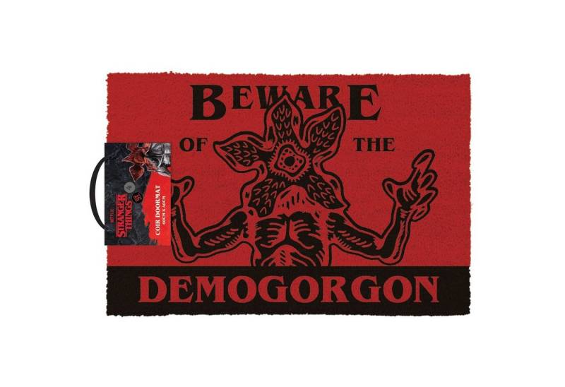 PYRAMID Fußmatte Stranger Things Fußmatte Beware Demogorgon von PYRAMID