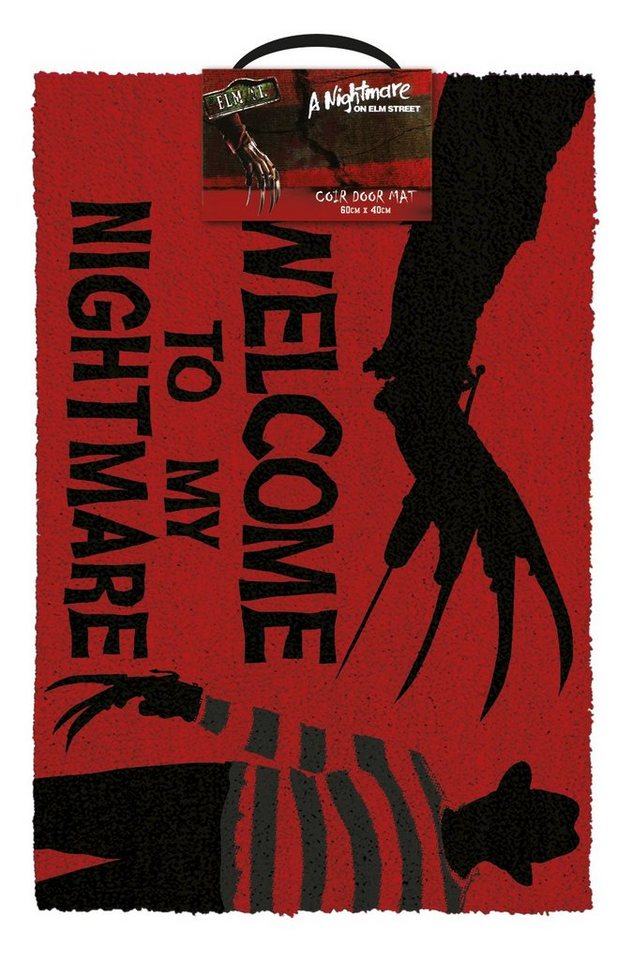 PYRAMID Fußmatte A Nightmare on Elm Street Fußmatte Welcome Nightmare von PYRAMID