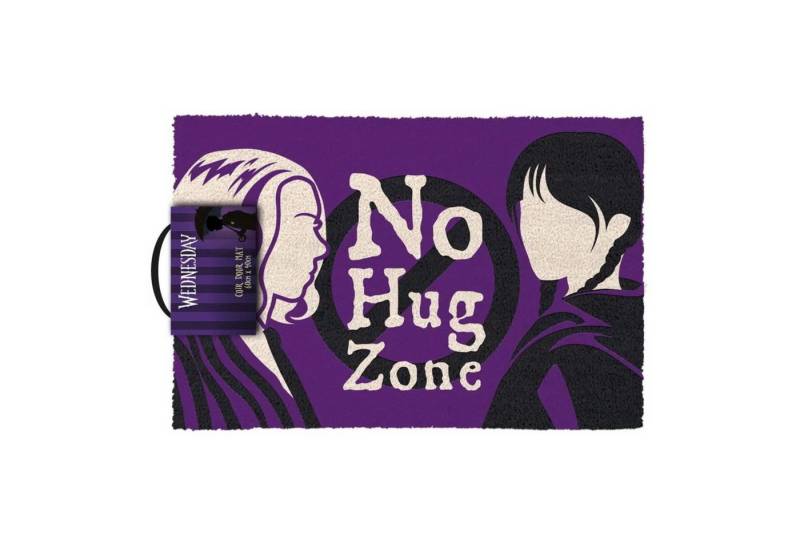 PYRAMID Fußmatte No Hug Zone - Wednesday PYRAMID Fußmatte No Hug Zone - Wednesday von PYRAMID