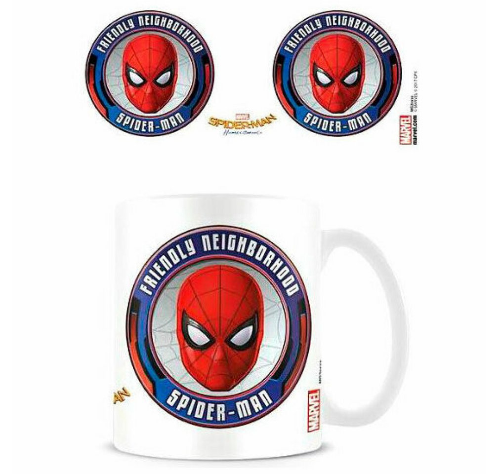 PYRAMID Geschirr-Set Marvel Spiderman Friendly Neighborhood Becher von PYRAMID
