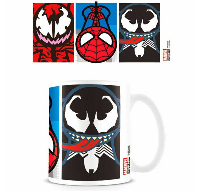 PYRAMID Geschirr-Set Marvel Spiderman Venom Kawaii Becher von PYRAMID