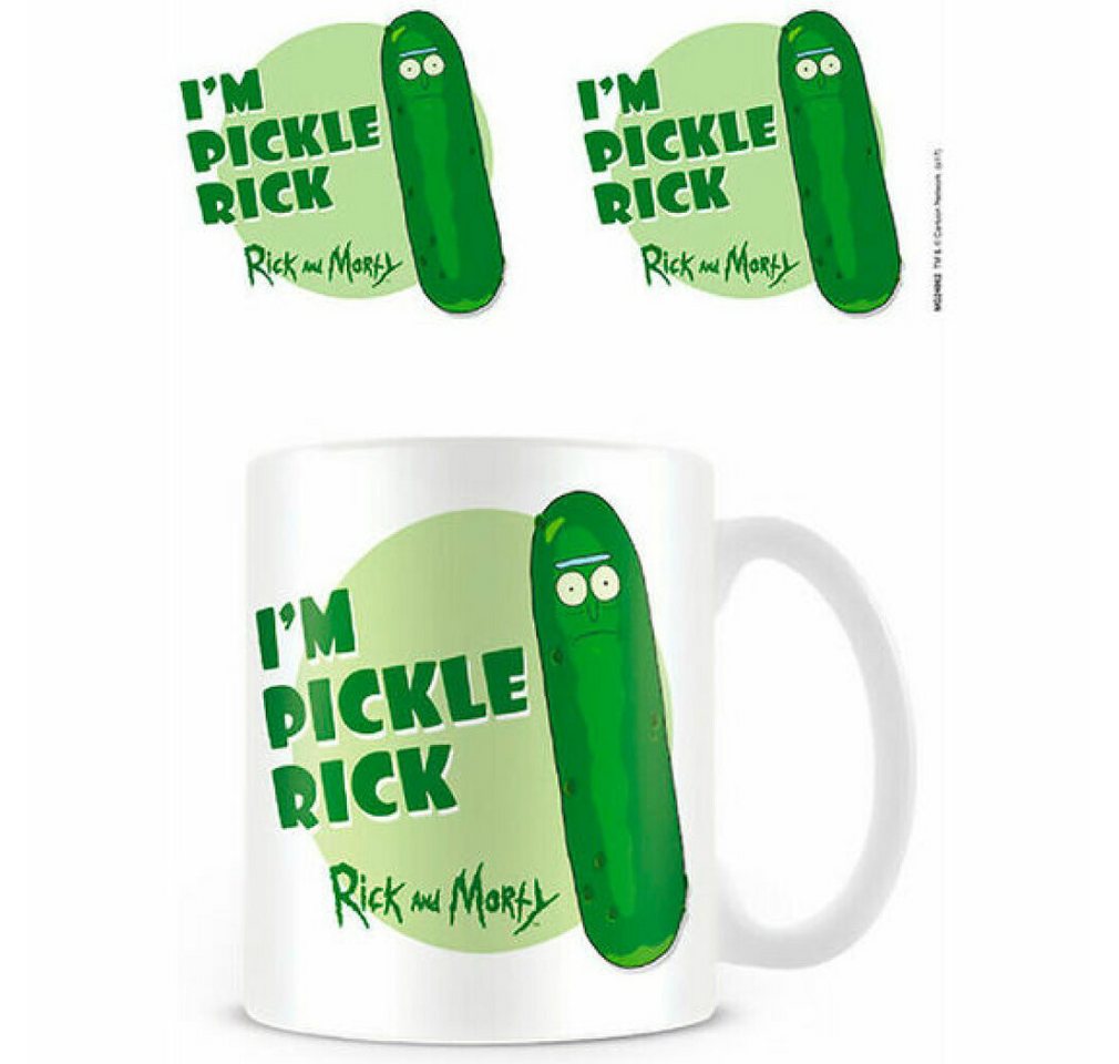 PYRAMID Geschirr-Set Rick and Morty Pickle Rick Becher von PYRAMID