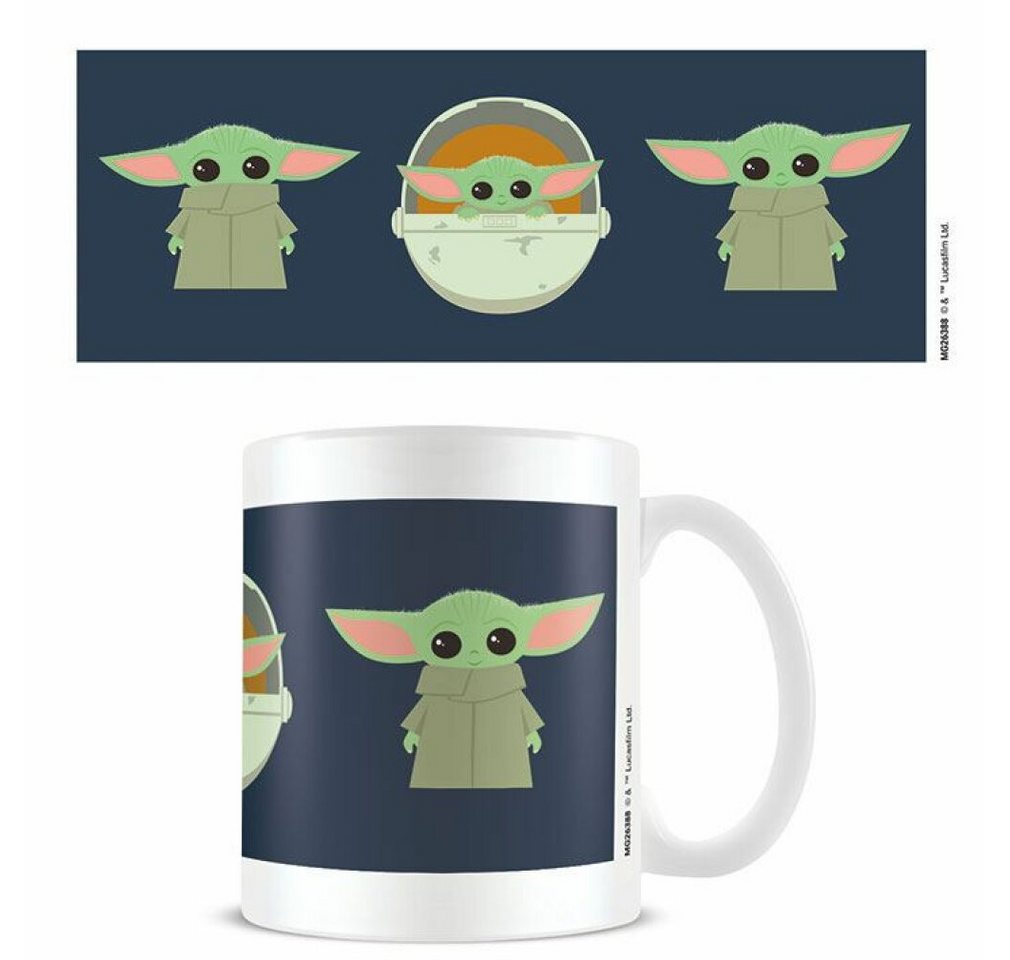 PYRAMID Geschirr-Set Star Wars The Mandalorian Tasse Illustration von PYRAMID