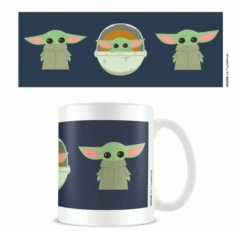 PYRAMID Geschirr-Set Star Wars The Mandalorian Tasse Illustration von PYRAMID