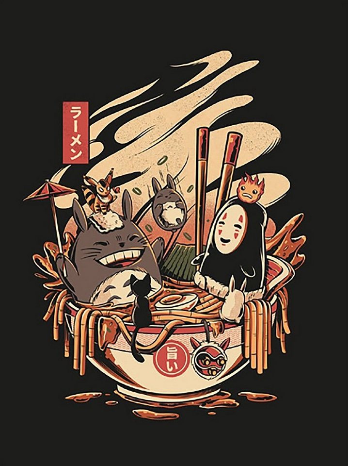 PYRAMID Poster Ramen Pool Party Kunstdruck Vincent Catana 30 x 40 cm von PYRAMID