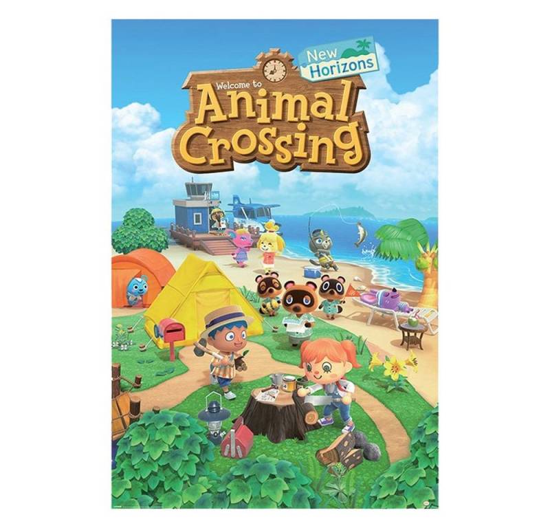 PYRAMID Poster Animal Crossing New Horizons, Animal Crossing von PYRAMID