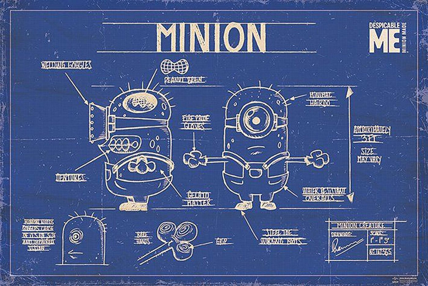 PYRAMID Poster Despicable Me 2 Poster Ich einfach unverbesserlich 2 91,5 x PYRAMID Poster Despicable Me 2 Poster Ich einfach unverbesserlich 2 91,5 x von PYRAMID