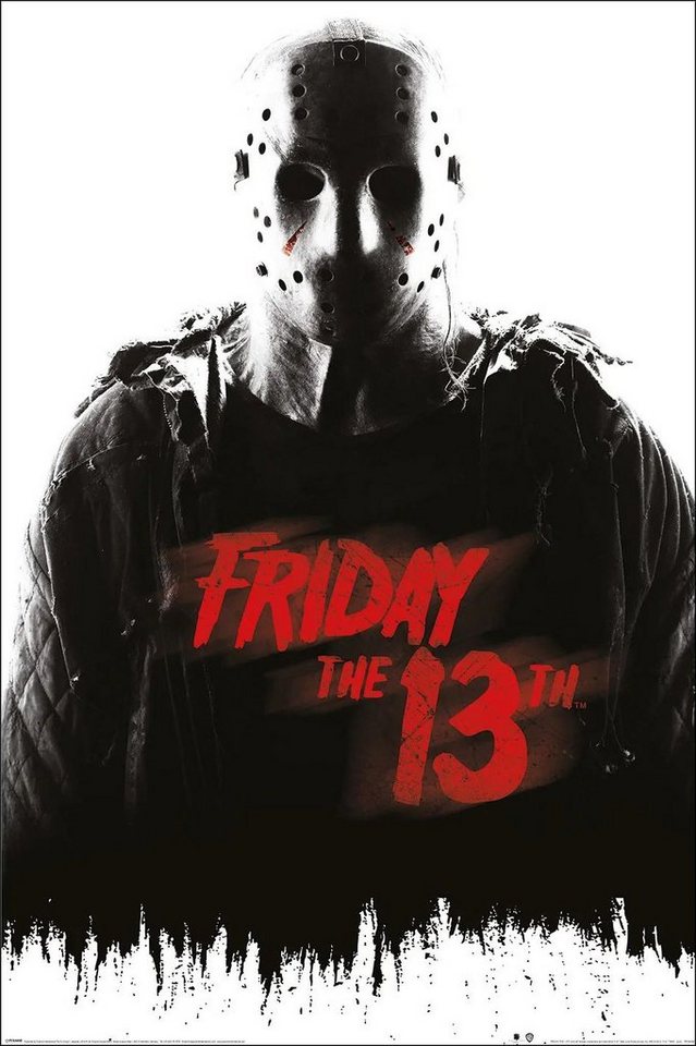 PYRAMID Poster Friday The 13th Poster (Jason Voorhees) 61 x 91,5 cm von PYRAMID