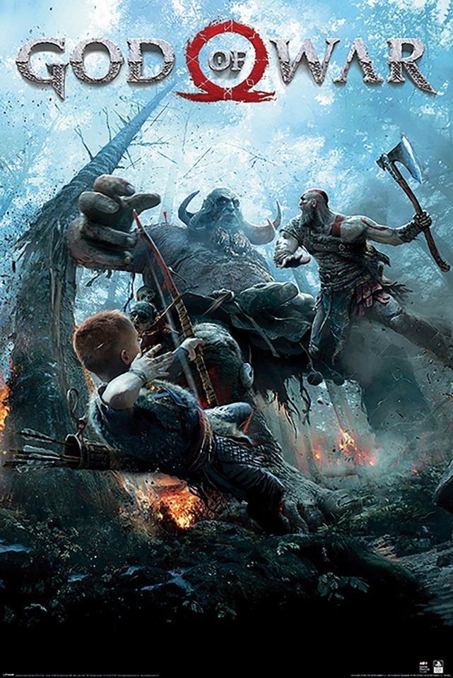 PYRAMID Poster God of War Poster 61 x 91,5 cm von PYRAMID