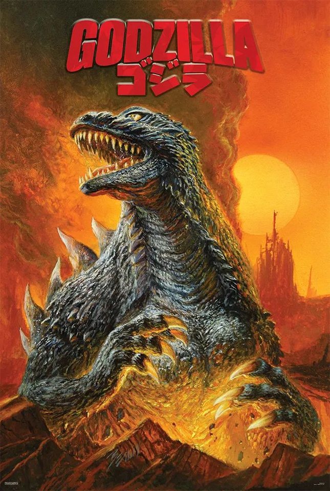 PYRAMID Poster Godzilla Poster Rise Up 61 x 91,5 cm von PYRAMID