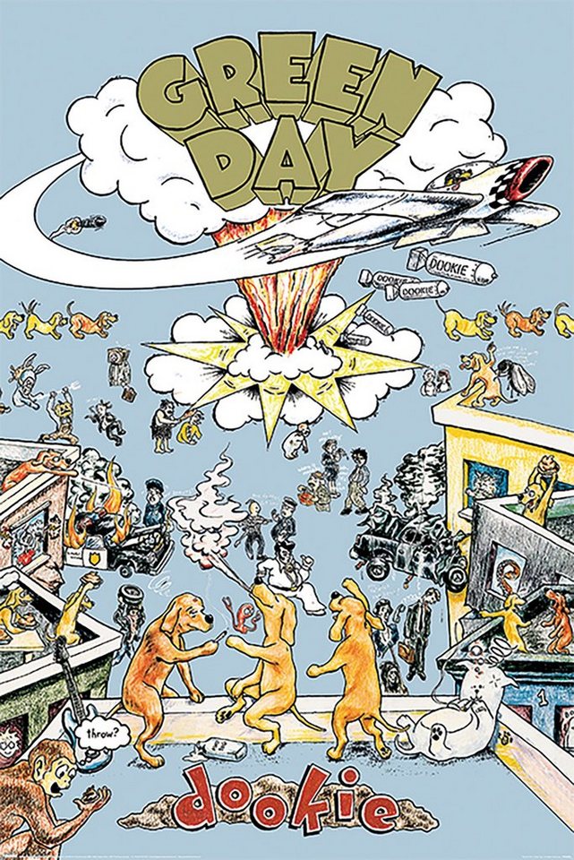 PYRAMID Poster Green Day Poster Dookie 61 x 91,5 cm von PYRAMID