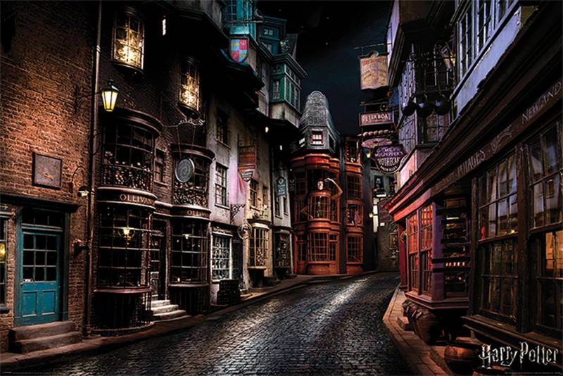PYRAMID Poster Harry Potter Poster Diagon Alley 91,5 x 61 cm PYRAMID Poster Harry Potter Poster Diagon Alley 91,5 x 61 cm von PYRAMID