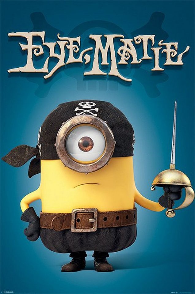 PYRAMID Poster Minions Poster Eye Matie 61 x 91,5 cm von PYRAMID