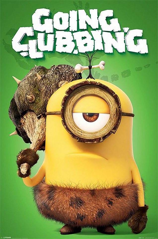 PYRAMID Poster Minions Poster Going Clubbing 61 x 91,5 cm von PYRAMID