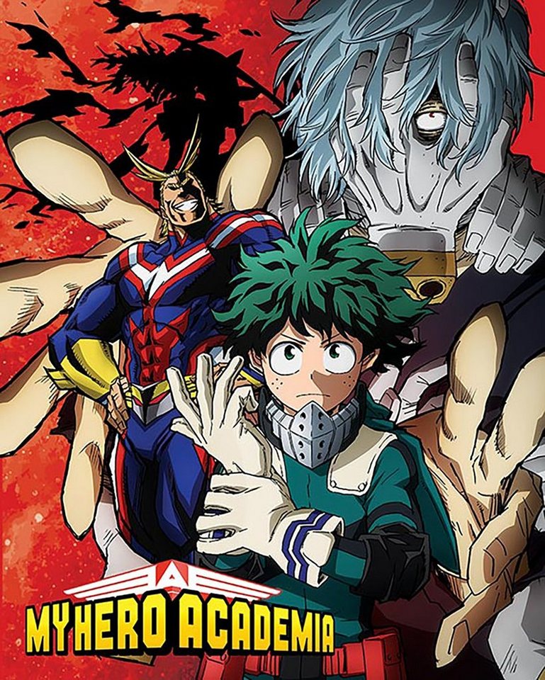 PYRAMID Poster My Hero Academia Kunstdruck Heroes Nemesis 40 x 50 cm von PYRAMID