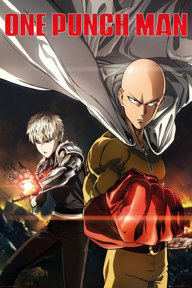 PYRAMID Poster One Punch Man Poster Destruction 61 x 91,5 cm von PYRAMID