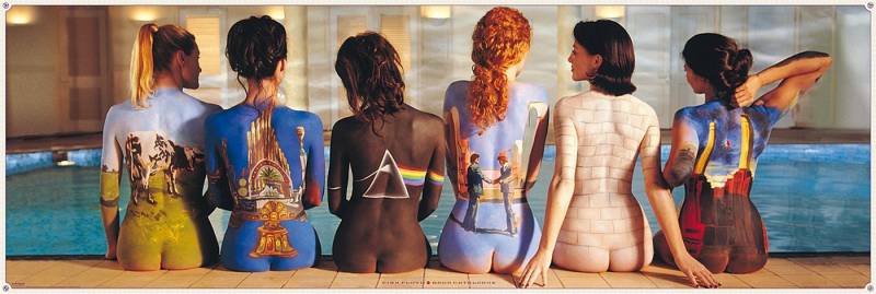 PYRAMID Poster Pink Floyd Poster 6 Girls Bodypainting 158 x 53 cm PYRAMID Poster Pink Floyd Poster 6 Girls Bodypainting 158 x 53 cm von PYRAMID