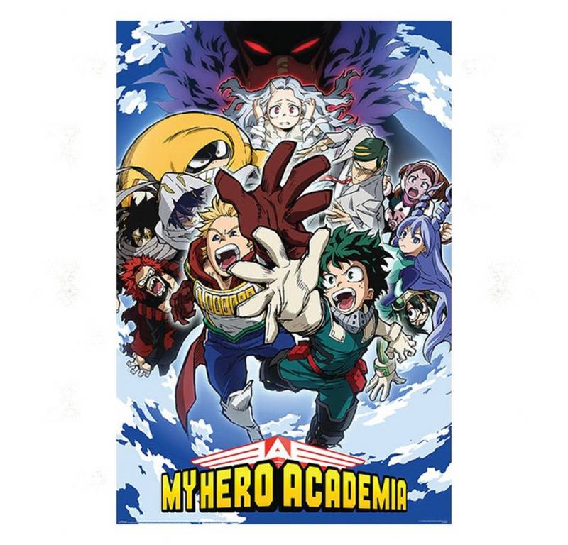PYRAMID Poster Reach Up Maxi Poster - My Hero Academia, Reach Up PYRAMID Poster Reach Up Maxi Poster - My Hero Academia, Reach Up von PYRAMID