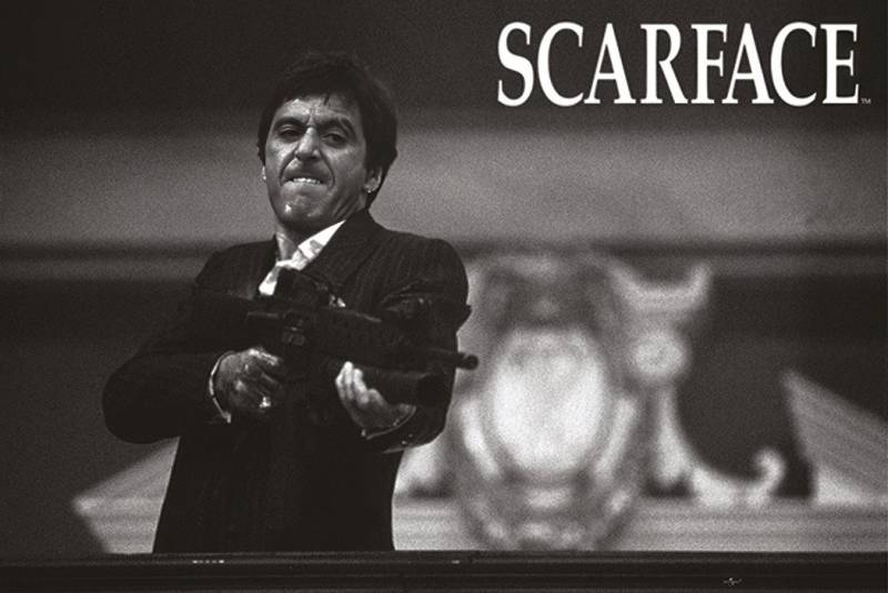 PYRAMID Poster Scarface Poster 91,5 x 61 cm von PYRAMID