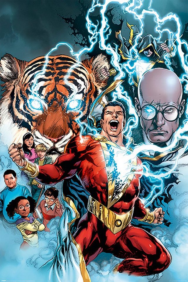 PYRAMID Poster Shazam Poster The Power of Shazam 61 x 91,5 cm PYRAMID Poster Shazam Poster The Power of Shazam 61 x 91,5 cm von PYRAMID