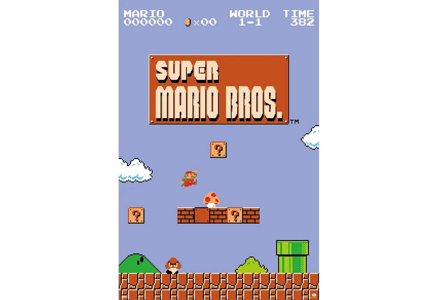 PYRAMID Poster Super Mario Bros. Poster Level 1-1 61 x 91,5 cm PYRAMID Poster Super Mario Bros. Poster Level 1-1 61 x 91,5 cm von PYRAMID