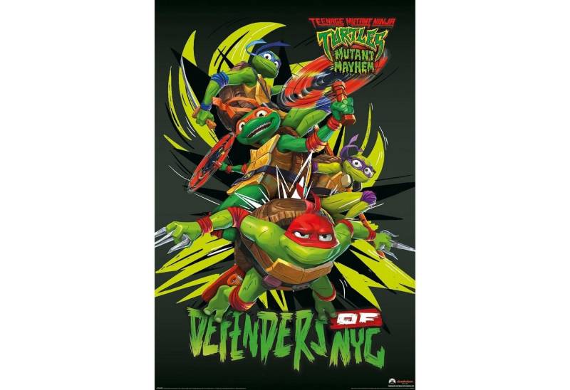 PYRAMID Poster Teenage Mutant Ninja Turtles Poster Mutant Mayhem 61 x 91,5 von PYRAMID