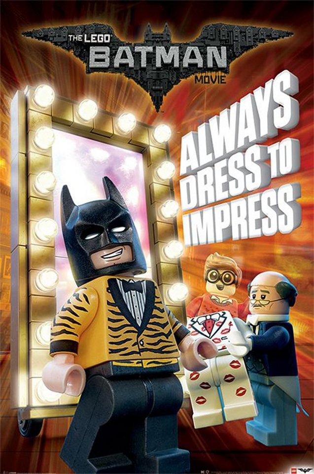 PYRAMID Poster The LEGO Batman Movie Dress to Impress 61 x 91,5 cm von PYRAMID