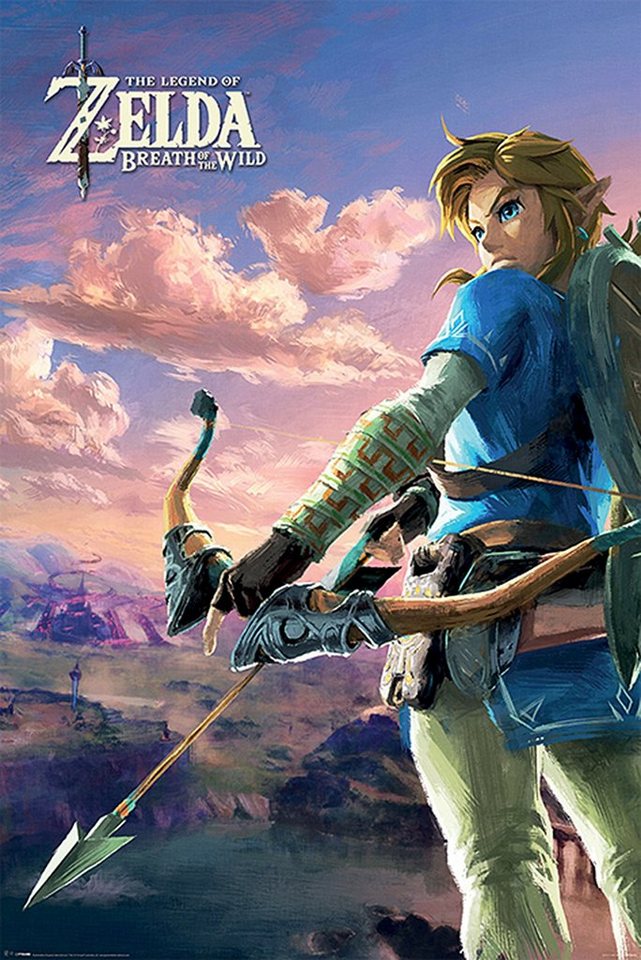 PYRAMID Poster The Legend of Zelda Poster Breath Of The Wild 61 x 91,5 cm von PYRAMID