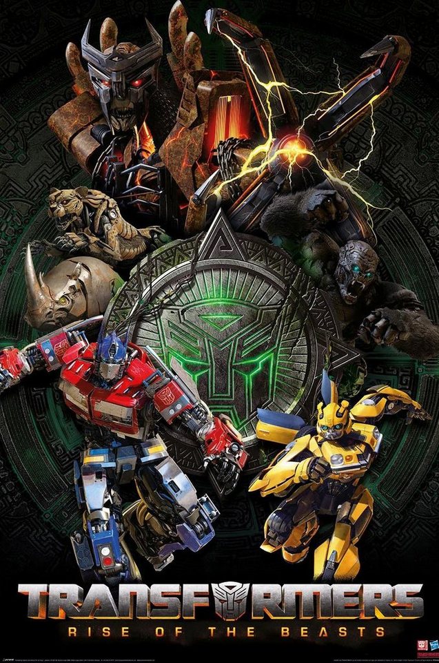 PYRAMID Poster Transformers: Rise Of The Beasts Poster (Primal Rage) 61 x 91,5 cm von PYRAMID